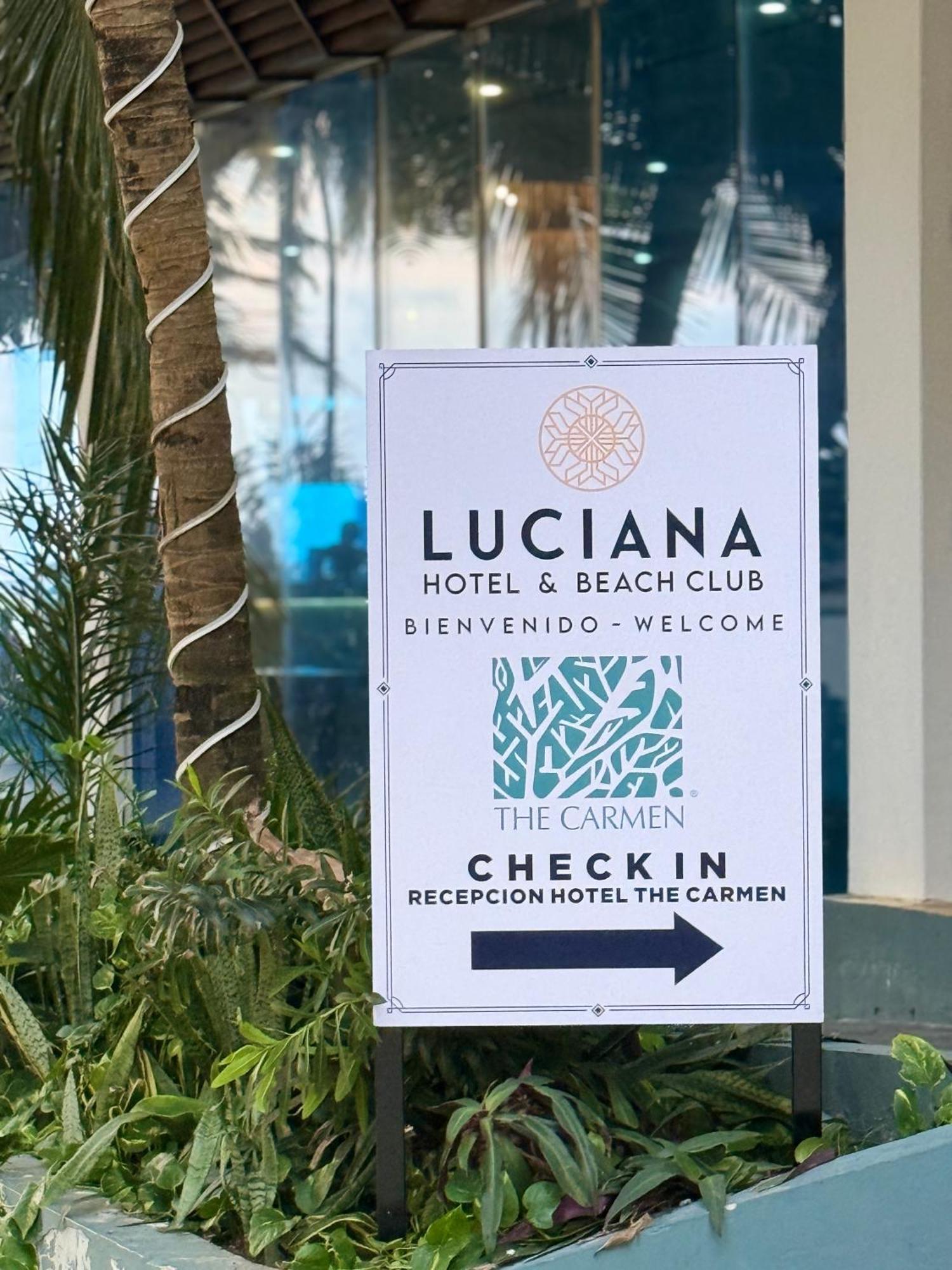 Luciana Hotel & Beach Club Playa del Carmen Exterior photo