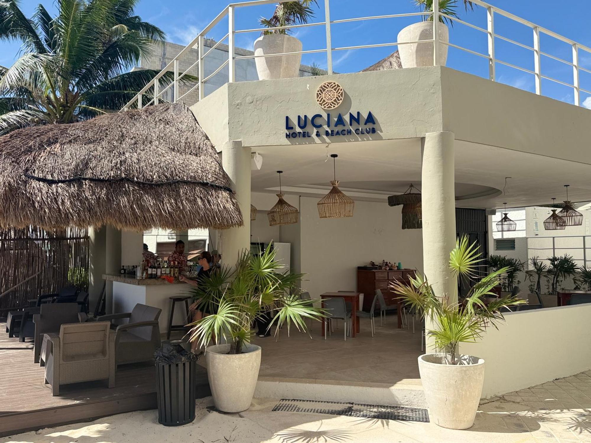 Luciana Hotel & Beach Club Playa del Carmen Exterior photo